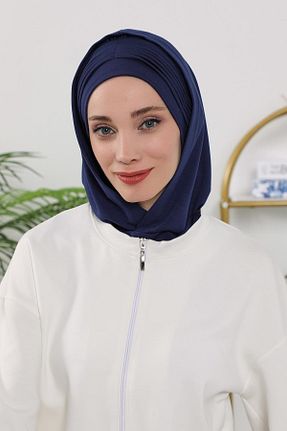 کلاه شنای حجاب سرمه ای زنانه Aisha