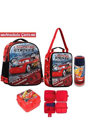 کیف مدرسه رنگی بچه گانه پارچه ای Cars - کد 920874951