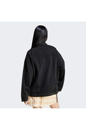 کت مشکی زنانه اورسایز adidas - کد 920860731