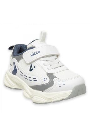 کفش پیاده روی سفید بچه گانه پارچه ای Vicco - کد 917243648