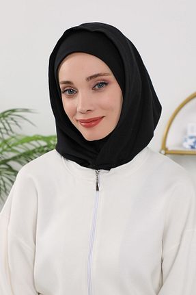 کلاه شنای حجاب مشکی زنانه Aisha