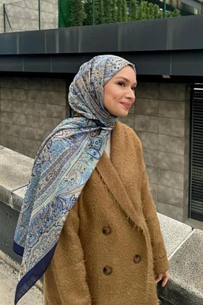 شال رنگی زنانه پنبه ای carell - کد 920860460