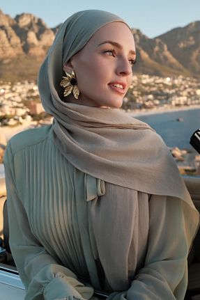شال رنگی زنانه پنبه ای carell - کد 892573561