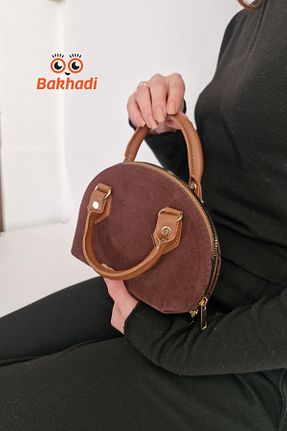 کیف دستی زرشکی زنانه ابعاد کوچک BAKHADİ - کد 881278907