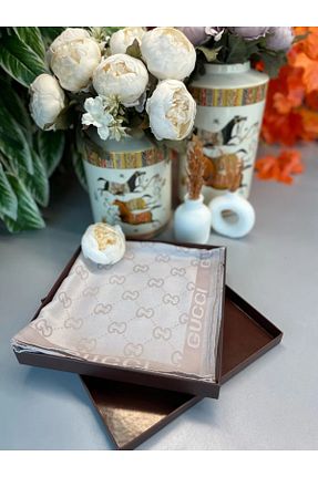 روسری طوسی پنبه ای Oxygen Scarfs - کد 920867886