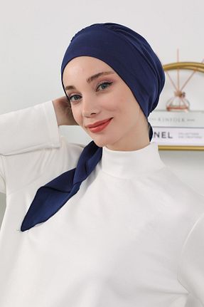 کلاه شنای حجاب سرمه ای Aisha