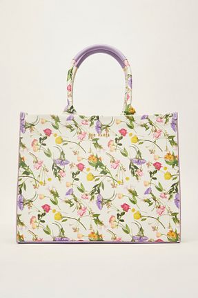 کیف لپ تاپ و مدارک سفید زنانه چرم مصنوعی Ted Baker - کد 920872372