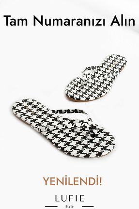 دمپائی مشکی زنانه چرم مصنوعی Lufie Style - کد 830955526