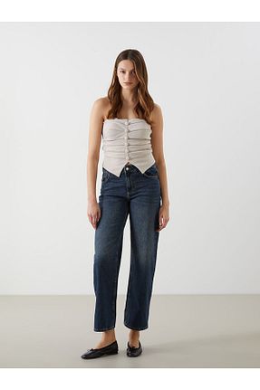 شلوار جین آبی زنانه جین LC Waikiki - کد 921701912