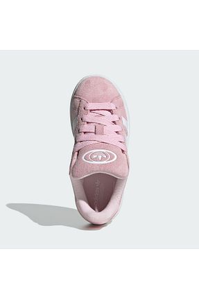 کفش اسنیکر صورتی بچه گانه چسبی adidas - کد 921709066