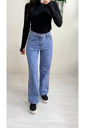 شلوار آبی زنانه جین zhrbutik - کد 920903387