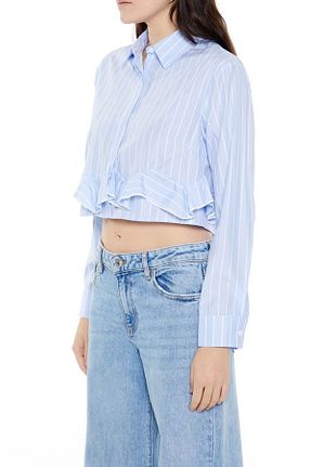 پیراهن آبی زنانه رگولار Forever 21 - کد 920894212