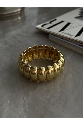 دستبند استیل (فولاد) طلائی زنانه استیل (فولاد) ZWEIG - کد 920892764