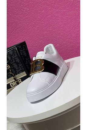 کفش اسنیکر سفید زنانه چرم PİNK THE FASHİON - کد 920998192