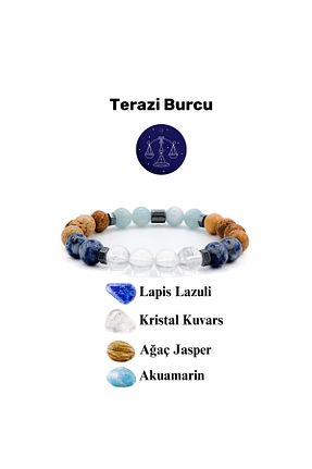 دستبند جواهر رنگی زنانه سنگ طبیعی ŞUFAYS - کد 920982621
