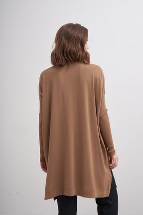 تونیک قهوه ای زنانه بافتنی inspiration - کد 920983222