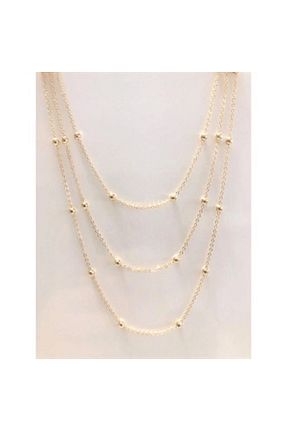 گردنبند استیل ( فولاد ) زرد استیل (فولاد) Tasarım - کد 921025193