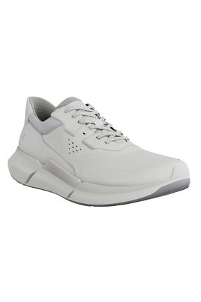 کفش اسنیکر سفید زنانه چرم اصل Ecco - کد 855656609