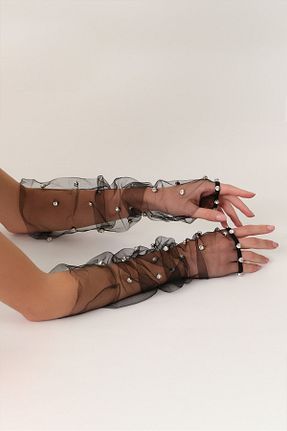 دستکش مشکی زنانه Grace Beauties - کد 777731249