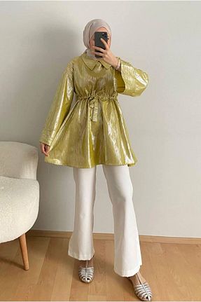 ست بالاتنه و پائین تنه حجاب سبز Relaxed Moda Rosa - کد 921772264