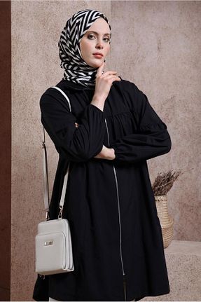 کت حجاب مشکی زنانه رگولار Alvina - کد 817772127