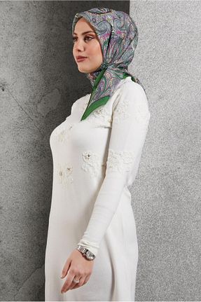روسری سبز مودال Alvina - کد 890410529