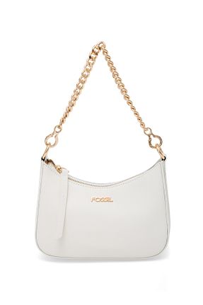 کیف پستچی سفید زنانه Fossil - کد 921055865