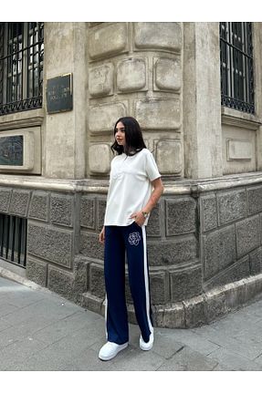 ست کرمکن اسپرت سرمه ای زنانه مخلوط پلی استر sportiness - کد 921862050