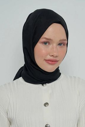 شال مشکی زنانه ویسکون ED Scarf - کد 760133387