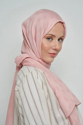 شال صورتی زنانه ED Scarf - کد 760948020
