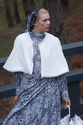 روسری مشکی مودال ED Scarf - کد 812269537