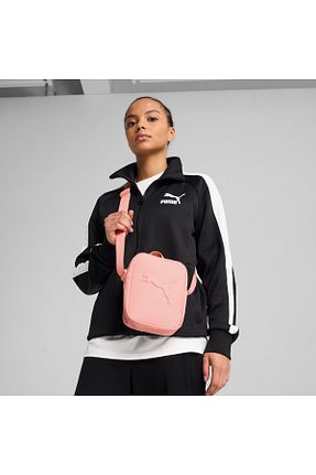کیف دوشی صورتی زنانه پارچه ای Puma - کد 884888090