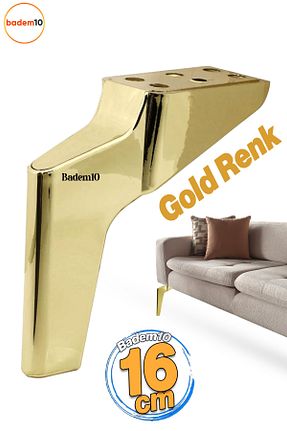 پایه مبل طلائی Badem10 - کد 921087227
