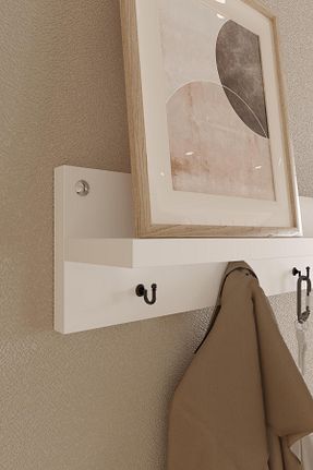 چوب لباسی سفید Suntalam woodaria - کد 921085452