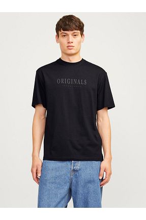 تیشرت مشکی مردانه رگولار Jack & Jones - کد 838871236