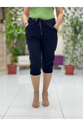 شلوارک و برمودا مشکی زنانه فاق بلند Punta Otantik - کد 921087179