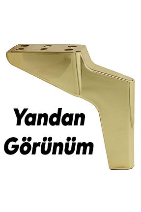 پایه مبل طلائی Badem10 - کد 921087227
