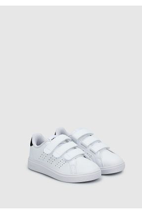 کفش اسنیکر سفید بچه گانه چسبی adidas - کد 828497968