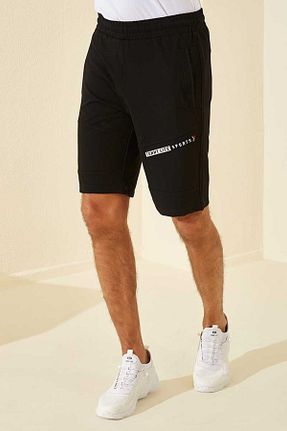 شلوارک و برمودا مشکی مردانه Relaxed TOMMY LIFE - کد 37611480