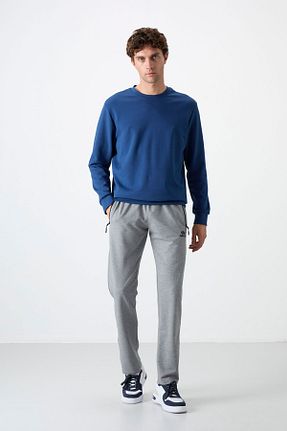 شلوار کرمگن طوسی مردانه اسلیم فیت TOMMY LIFE - کد 6568163