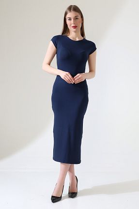 لباس سرمه ای زنانه بافتنی Ladies - کد 921098859