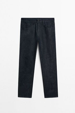 شلوار جین آبی مردانه رگولار Massimo Dutti - کد 921090102
