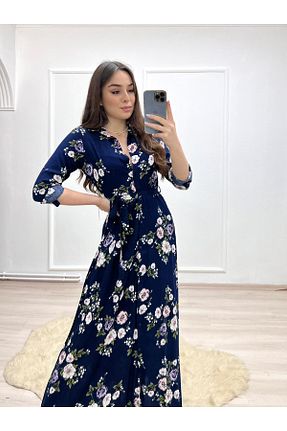 لباس سرمه ای زنانه بافتنی Miasista - کد 637897432
