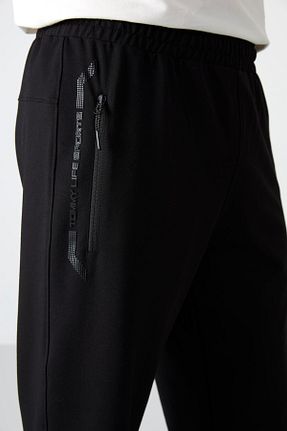 شلوارک و برمودا مشکی مردانه Relaxed TOMMY LIFE - کد 46129040