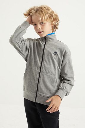 سوئیشرت قرمز بچه گانه ساده TOMMY LIFE - کد 355237257