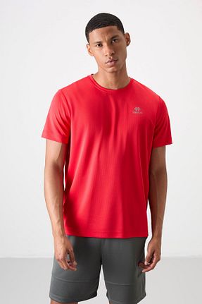 تیشرت قرمز مردانه رگولار TOMMY LIFE - کد 750000404