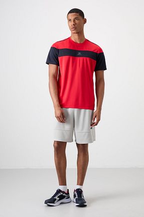 شلوارک و برمودا طوسی مردانه پلی استر TOMMY LIFE - کد 826162165