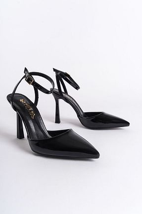 کفش پاشنه بلند کلاسیک مشکی زنانه چرم مصنوعی Entella Store - کد 794500886