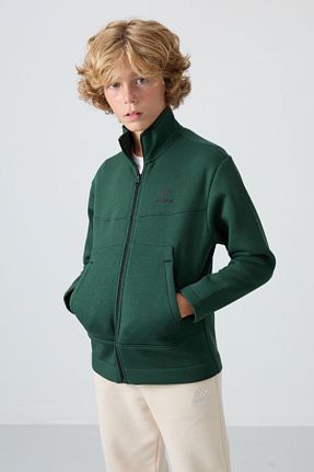 سوئیشرت قهوه ای بچه گانه چاپی TOMMY LIFE - کد 852964613