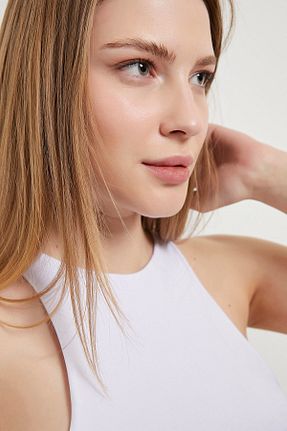 بادی سفید زنانه یقه دوچرخه Arma Life - کد 921101483